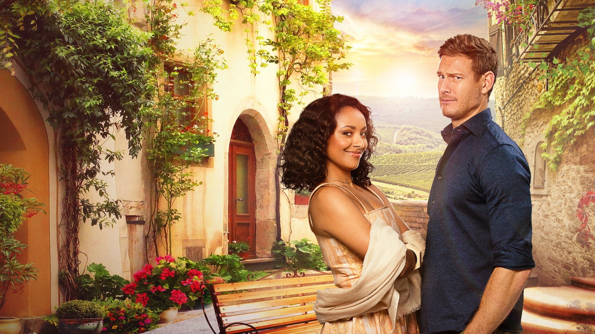 Love in the Villa Background
