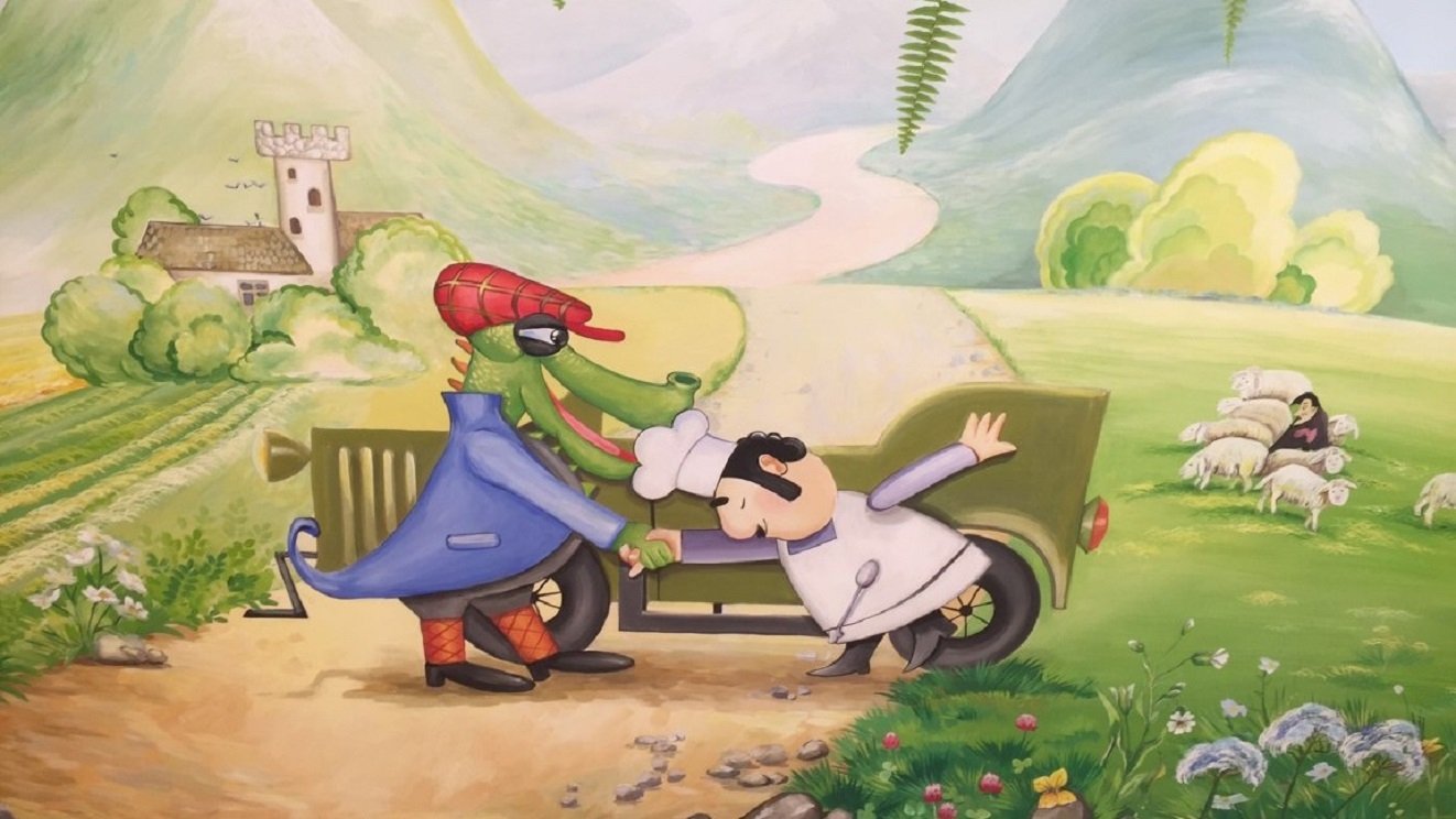 The Abduction of Balthazar Sponge Background