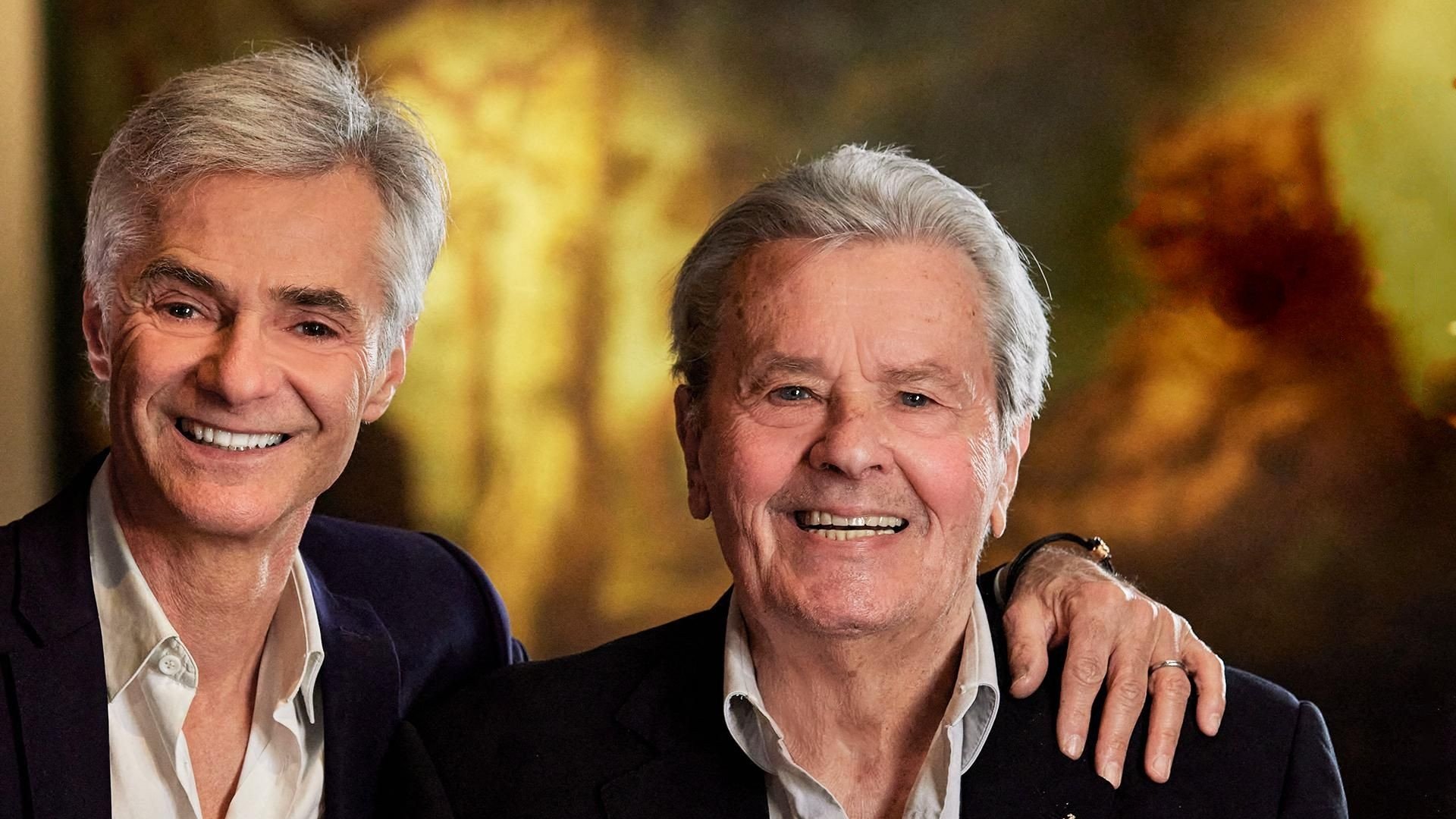 Alain Delon face au monde Background