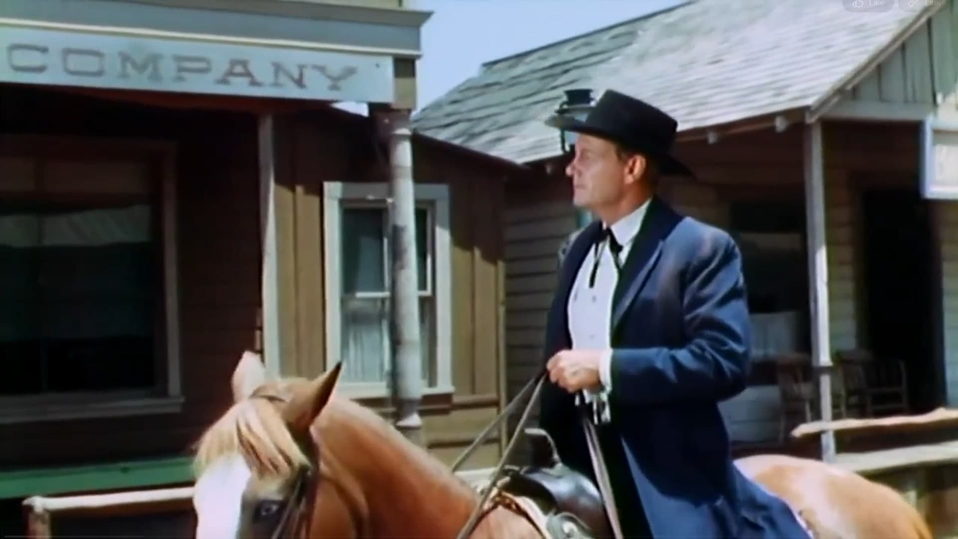 Stranger on Horseback Background