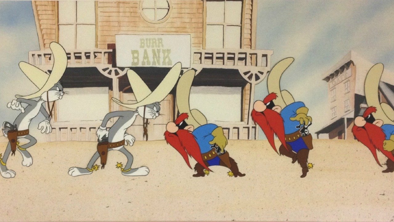 Bugs Bunny Rides Again Background