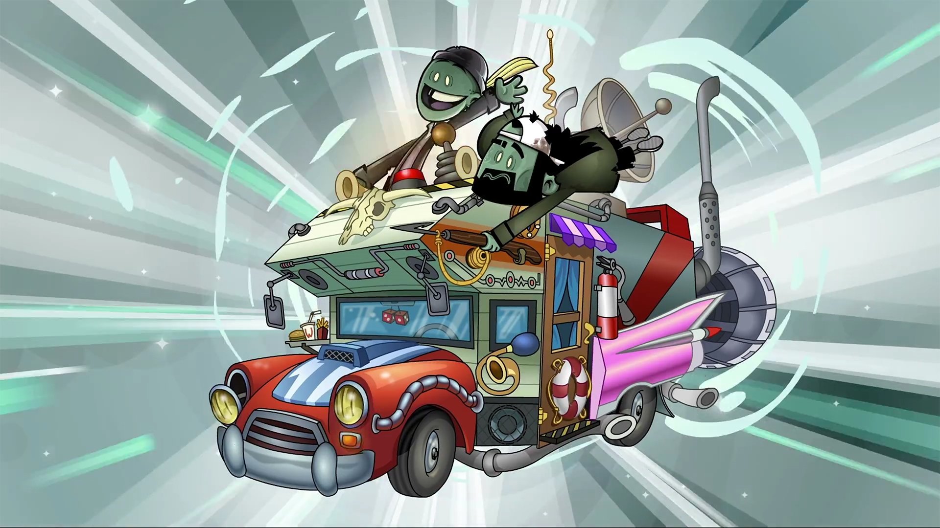 Plants vs. Zombies vs. Jay and Silent Bob Background