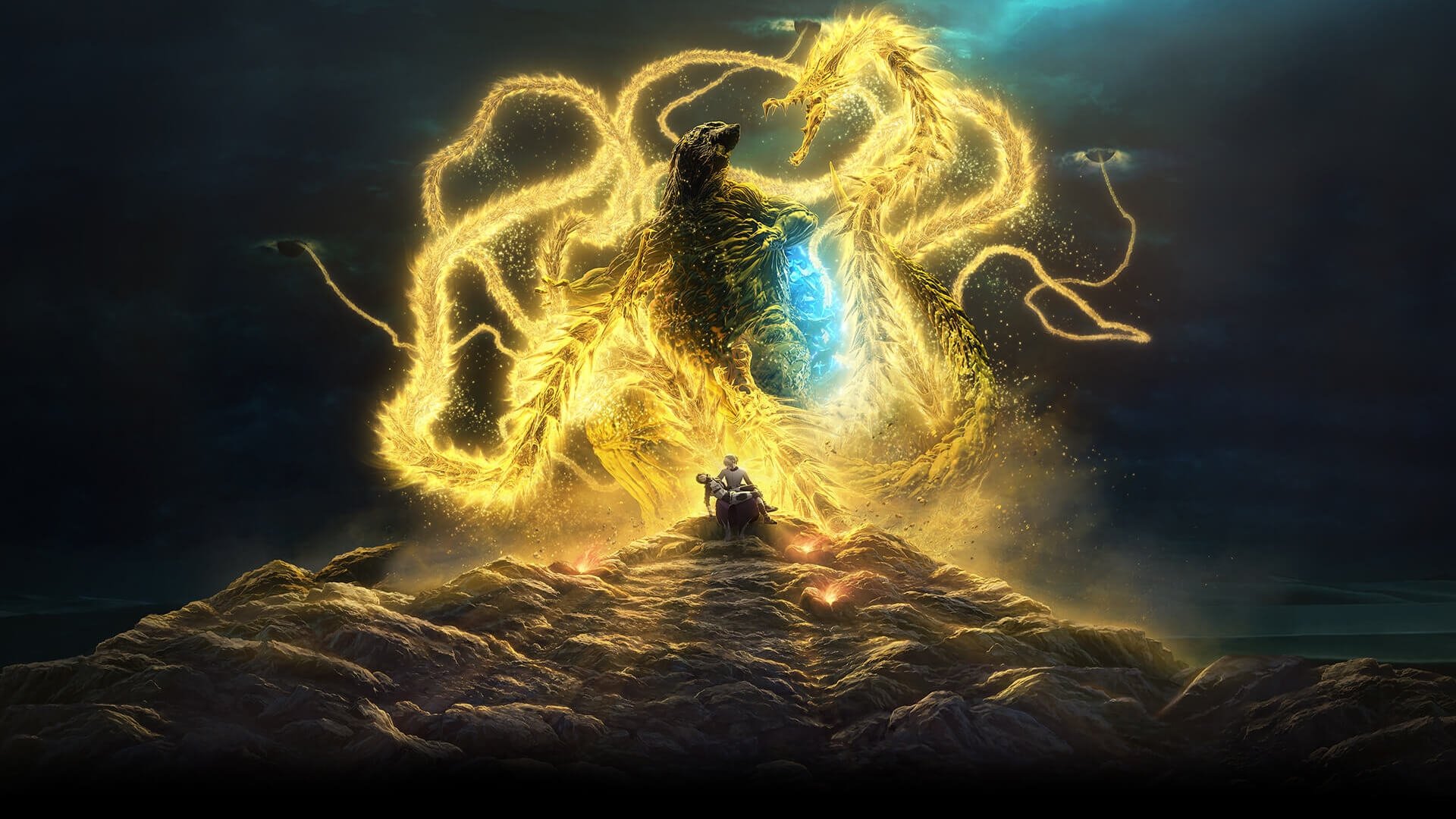 Godzilla: The Planet Eater Background