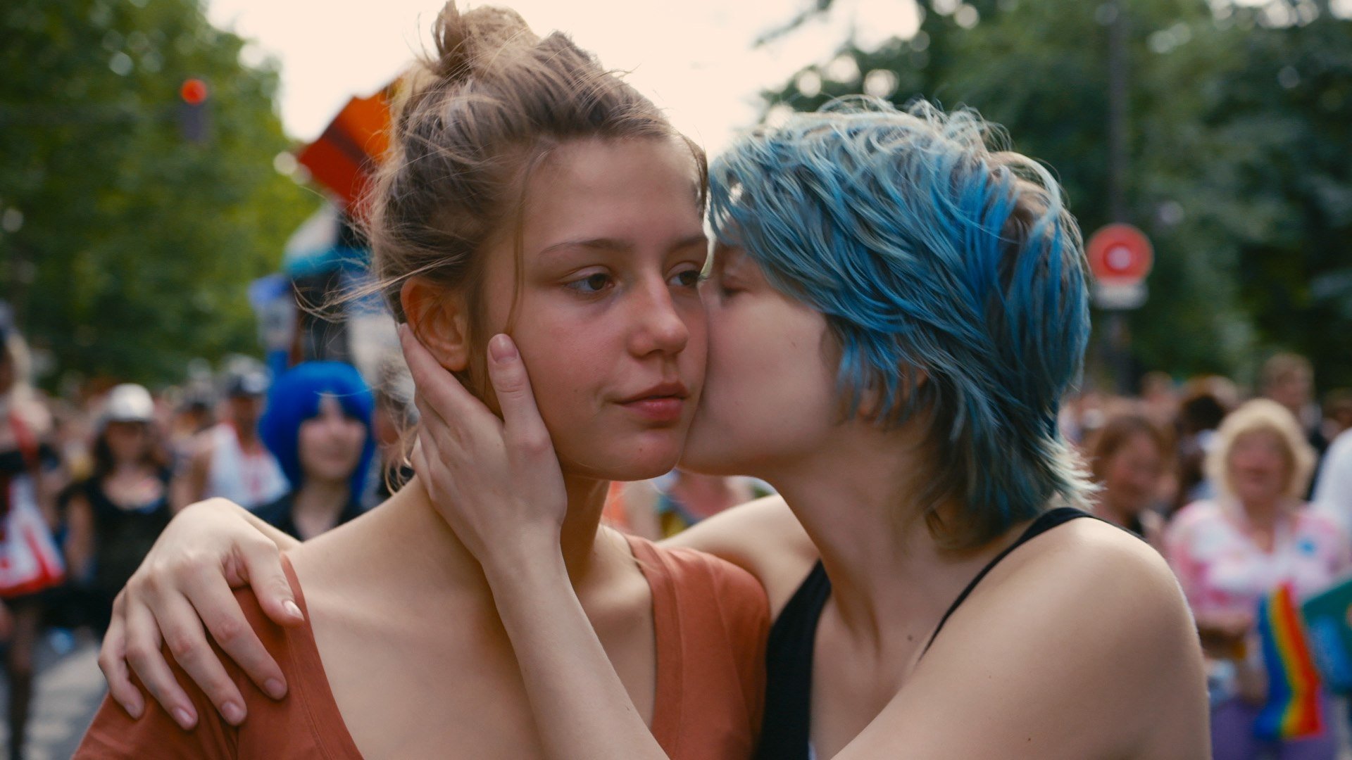 Blue Is the Warmest Color Background