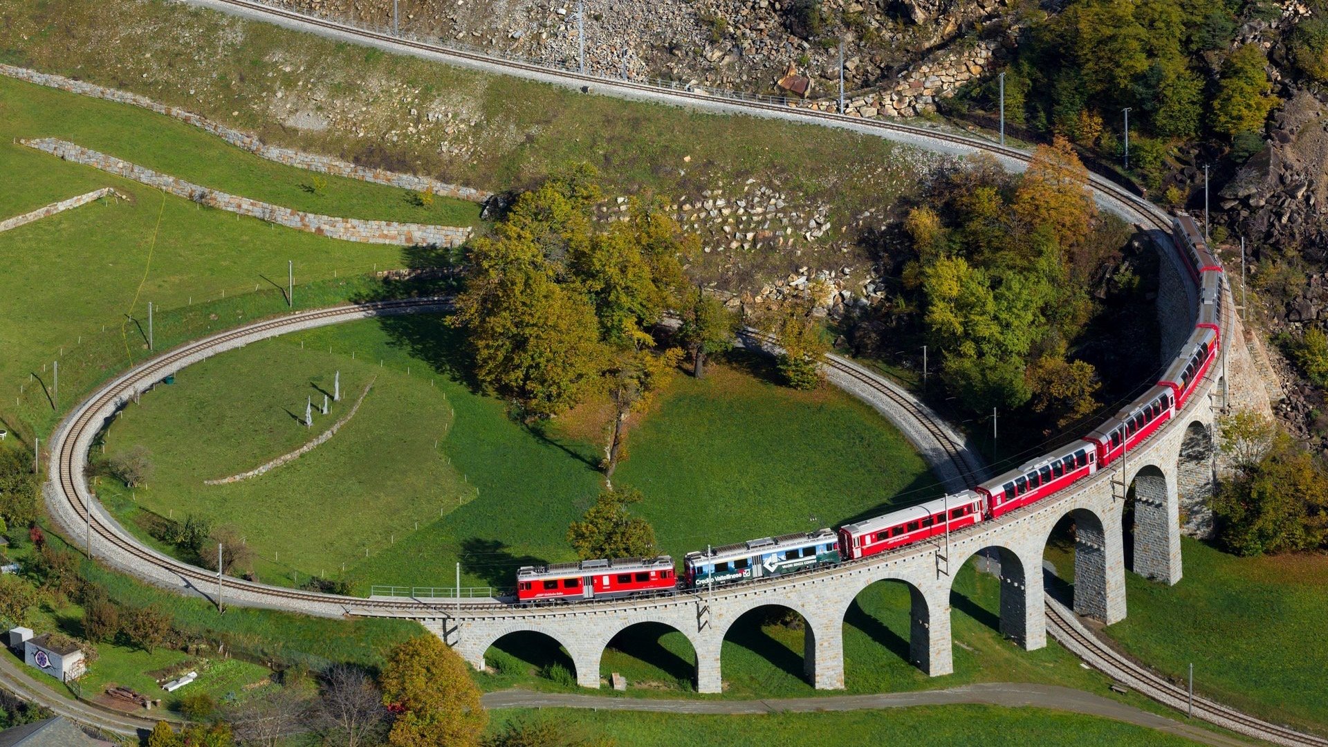 Eisenbahn-Romantik Background