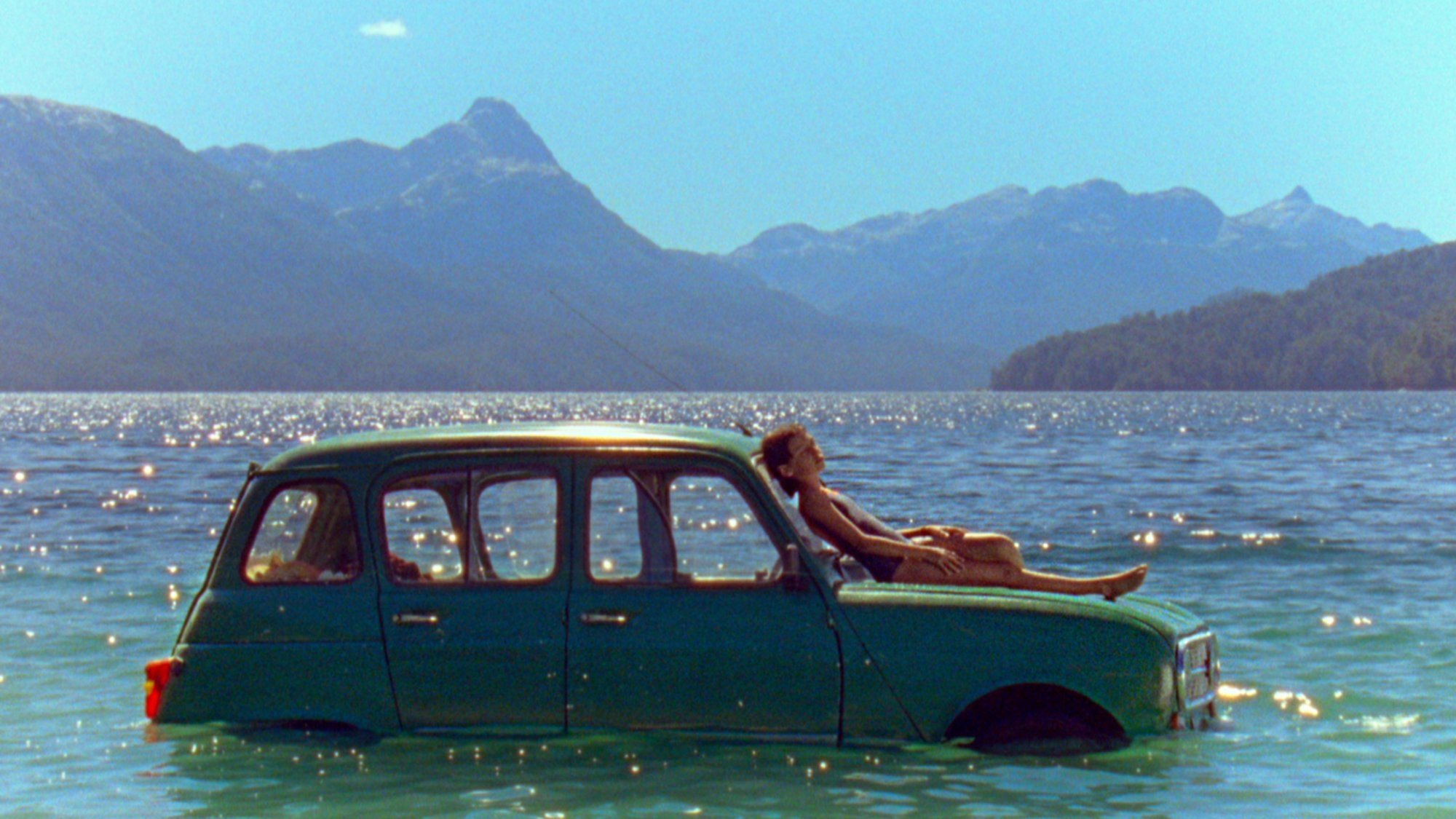 La idea de un lago Background