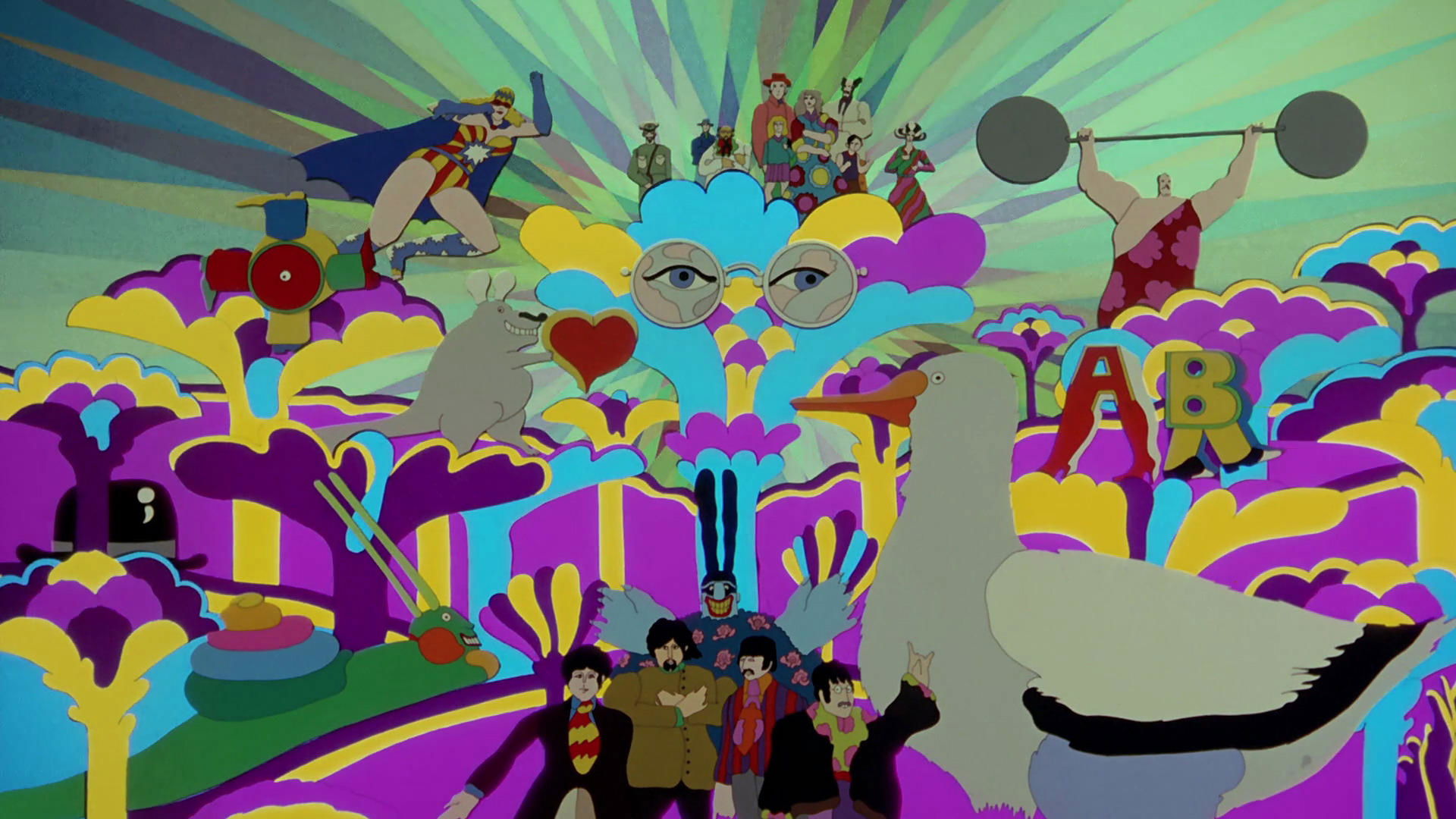 Yellow Submarine Background