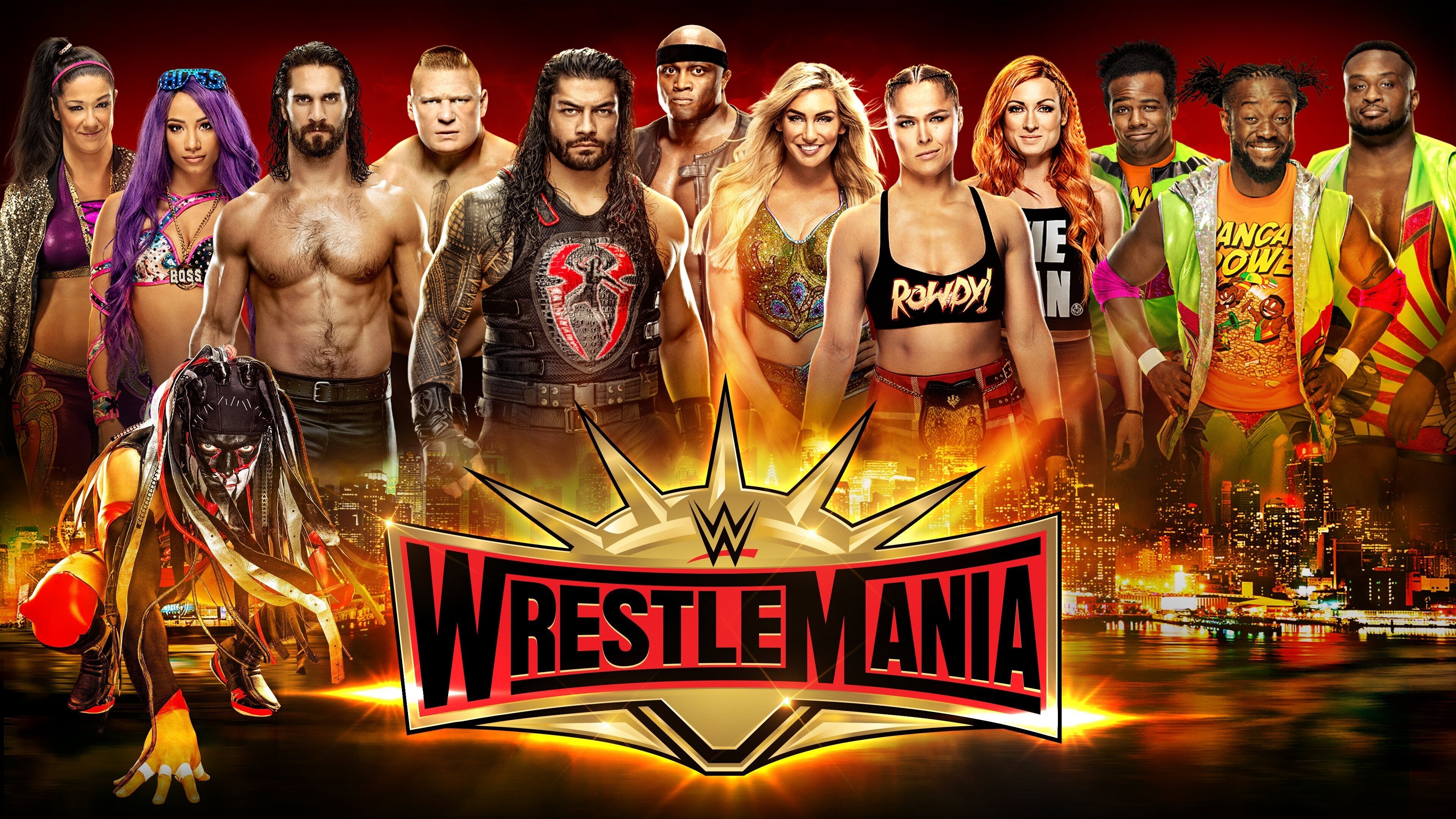 WWE WrestleMania 35 Background