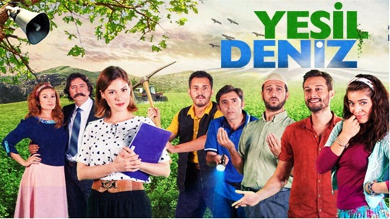 Yeşil Deniz Background
