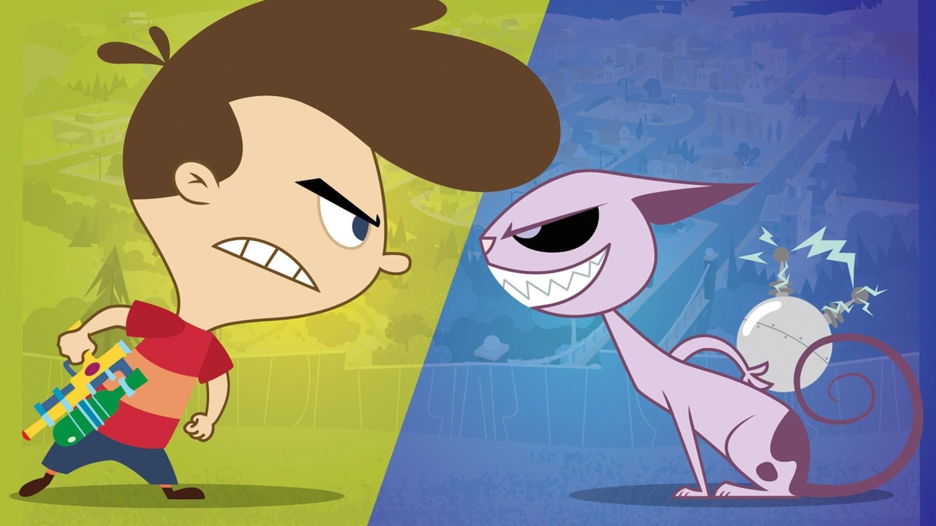 Kid vs. Kat Background