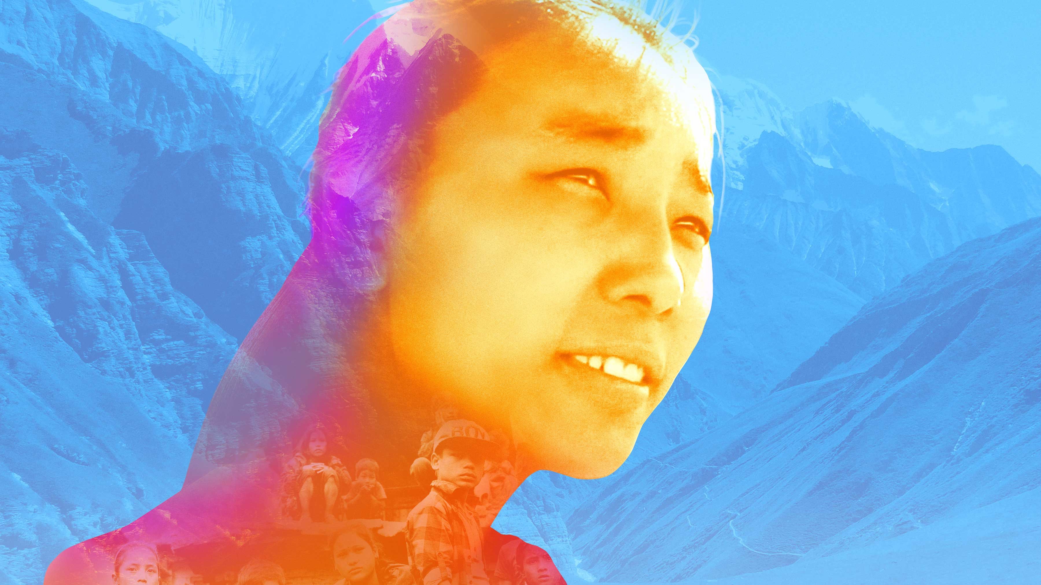 Children of the Snow Land Background