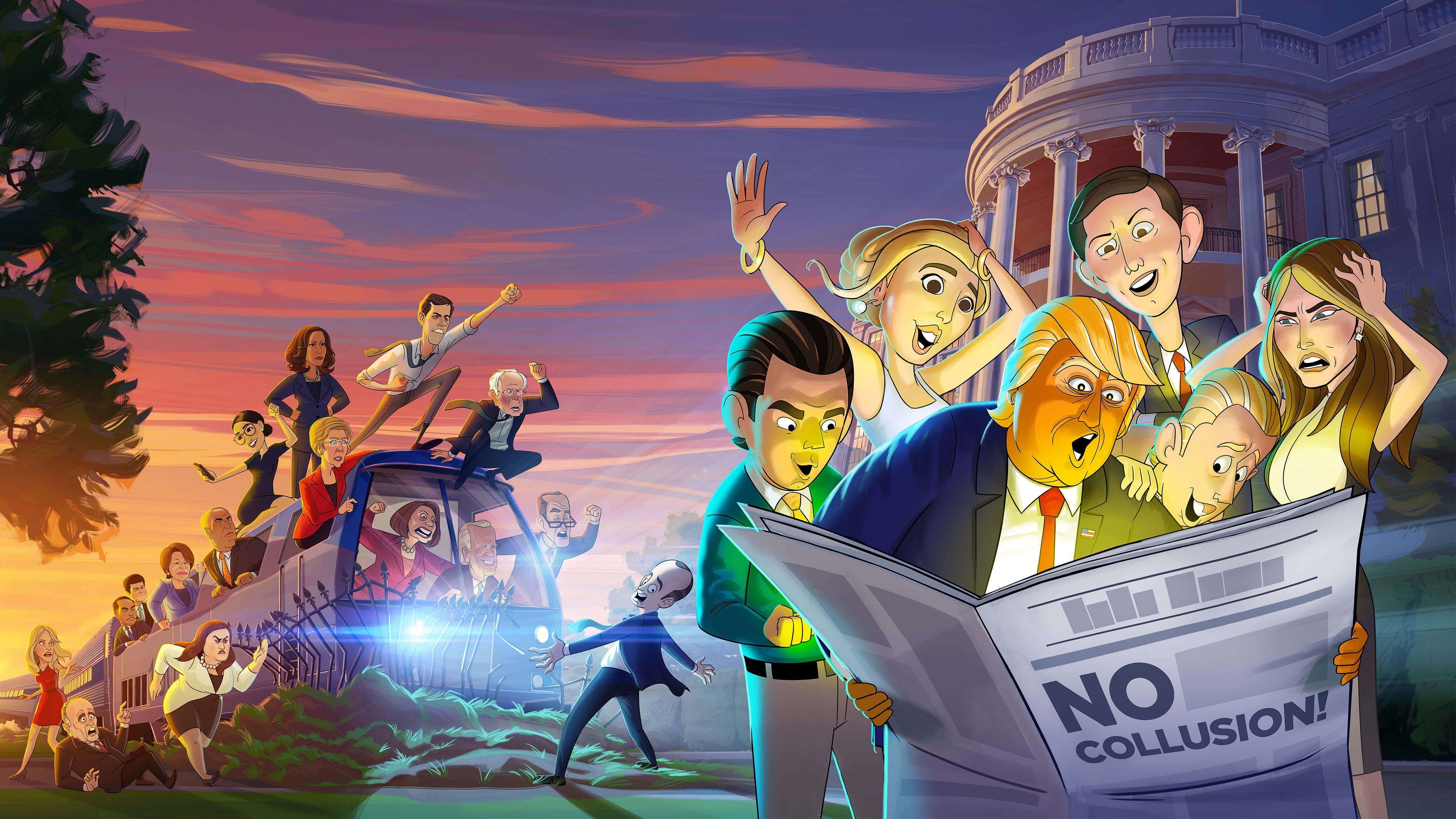 Our Cartoon President Background