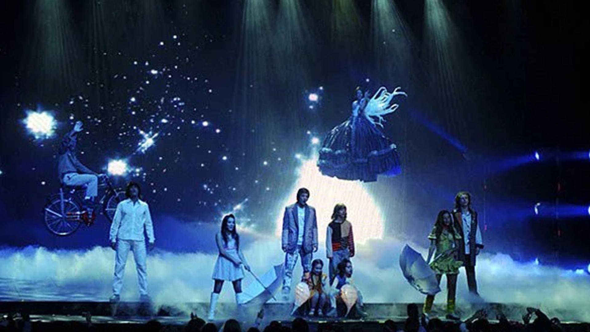 Casi Ángeles en el teatro Gran Rex 2007 Background