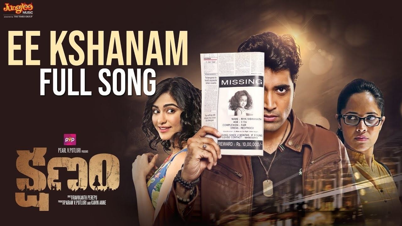 Kshanam Background