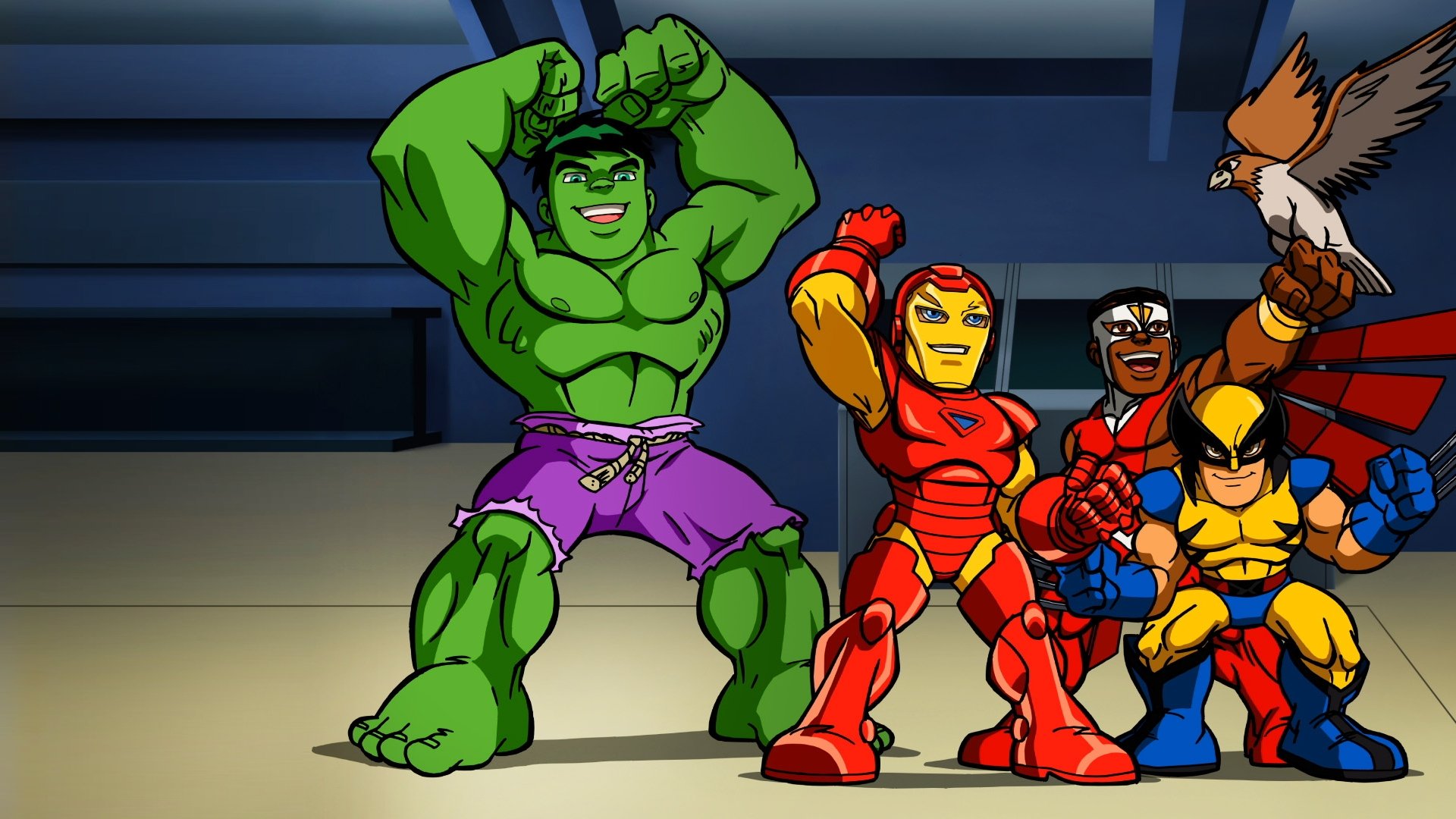 The Super Hero Squad Show Background