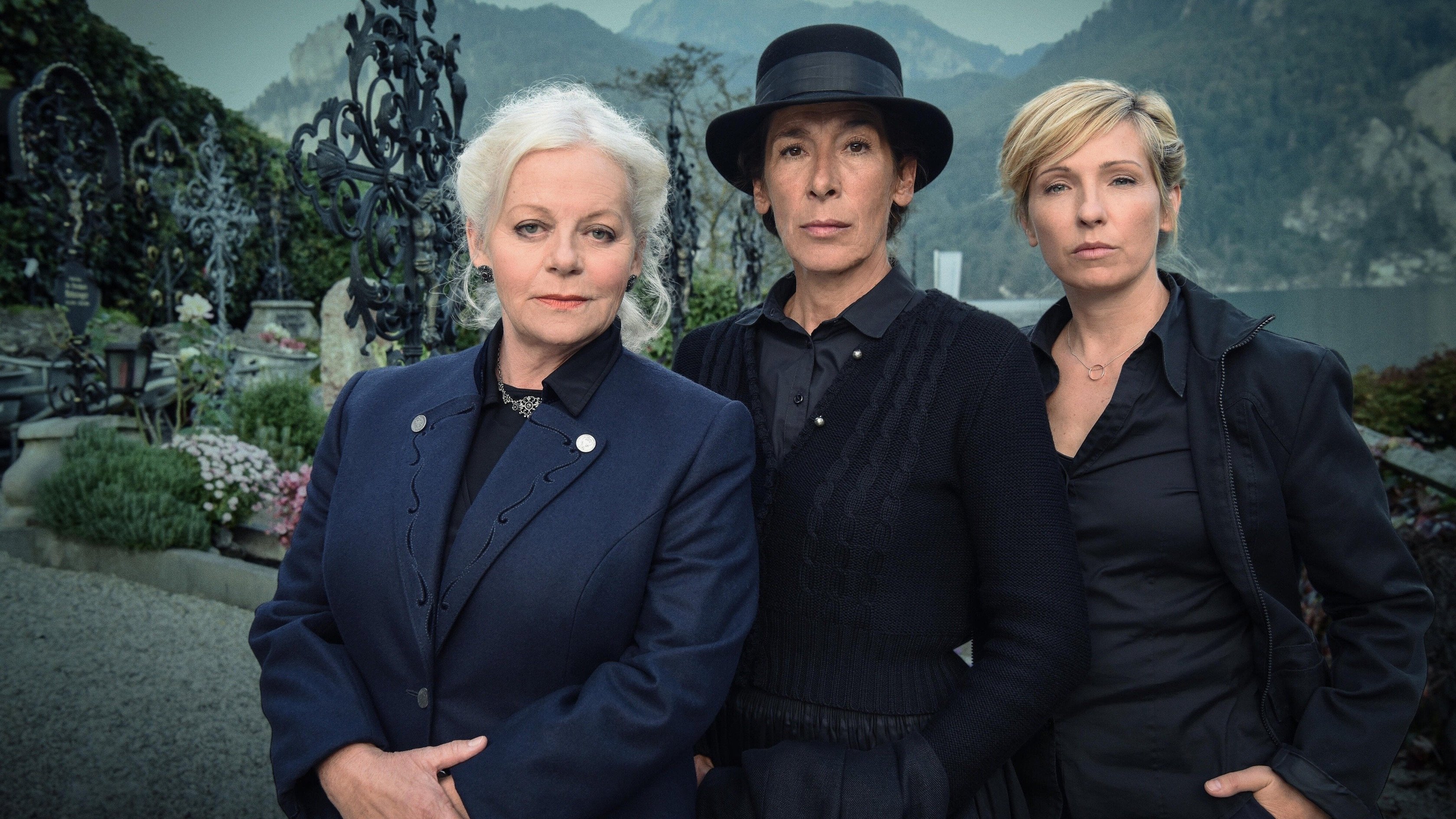 Vier Frauen und ein Todesfall Background