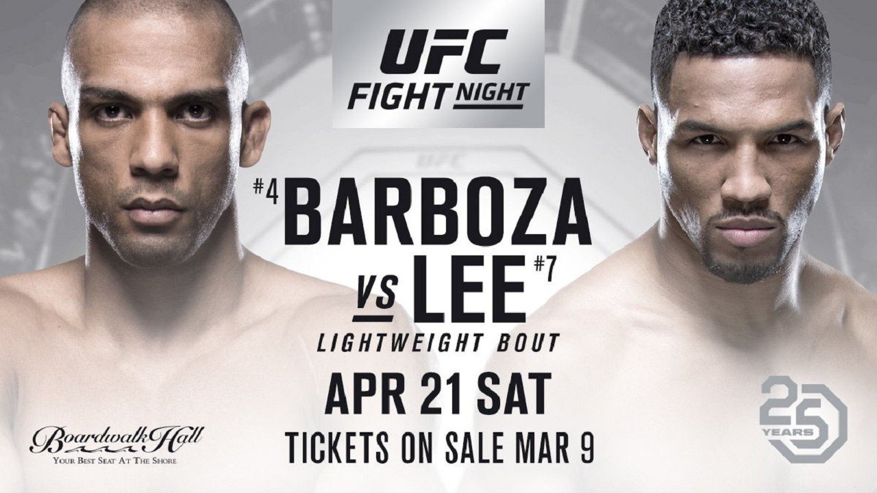 UFC Fight Night 128: Barboza vs. Lee Background