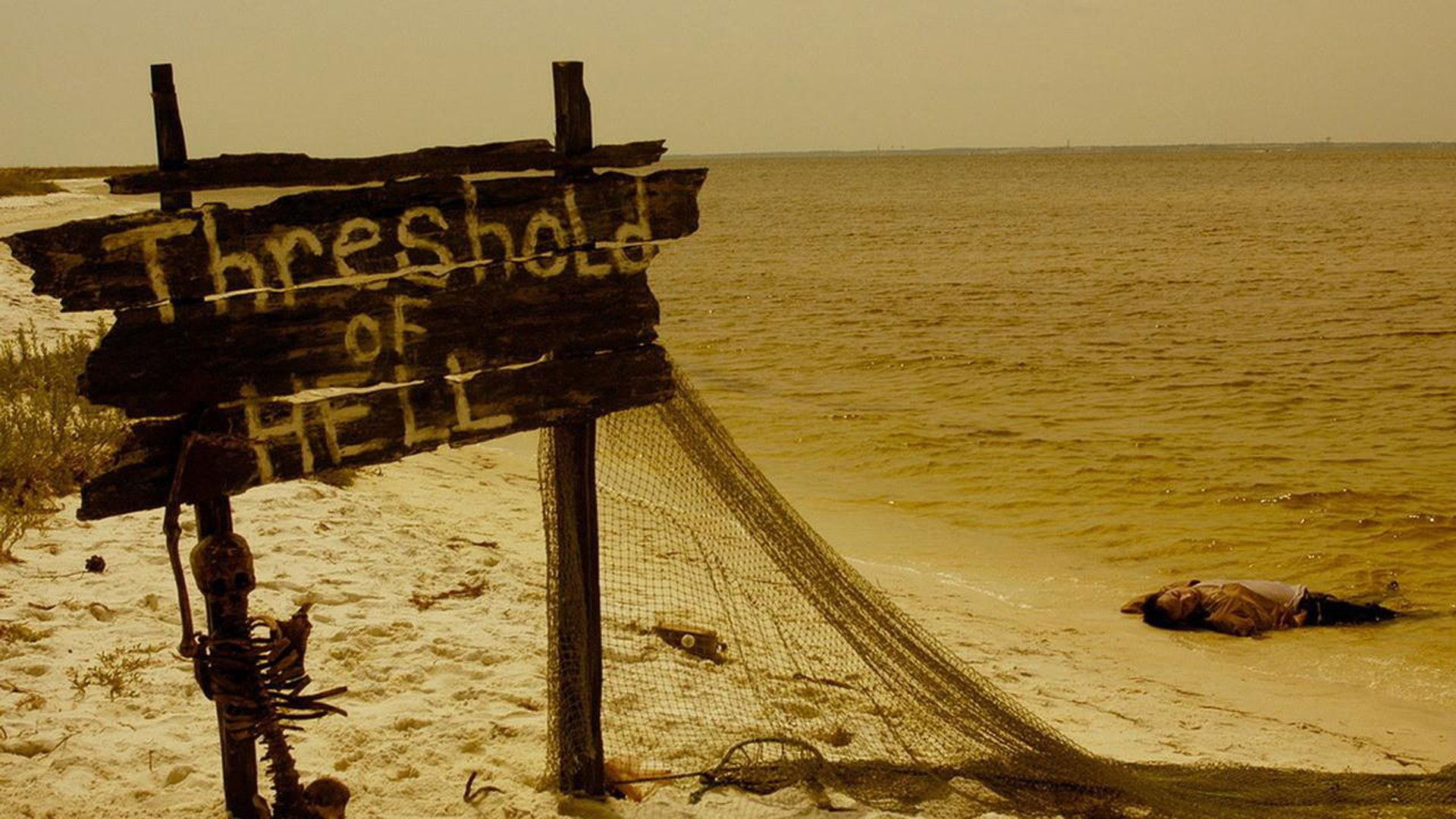 The Beach Party at the Threshold of Hell Background