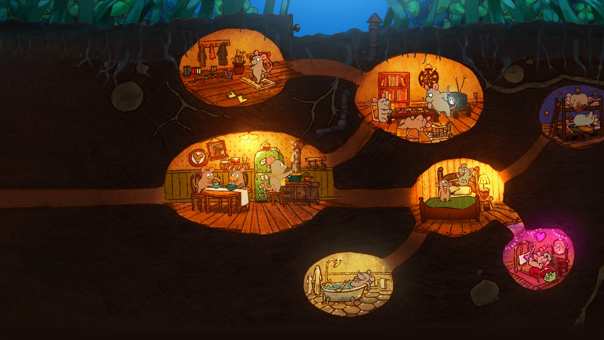 Burrow Background