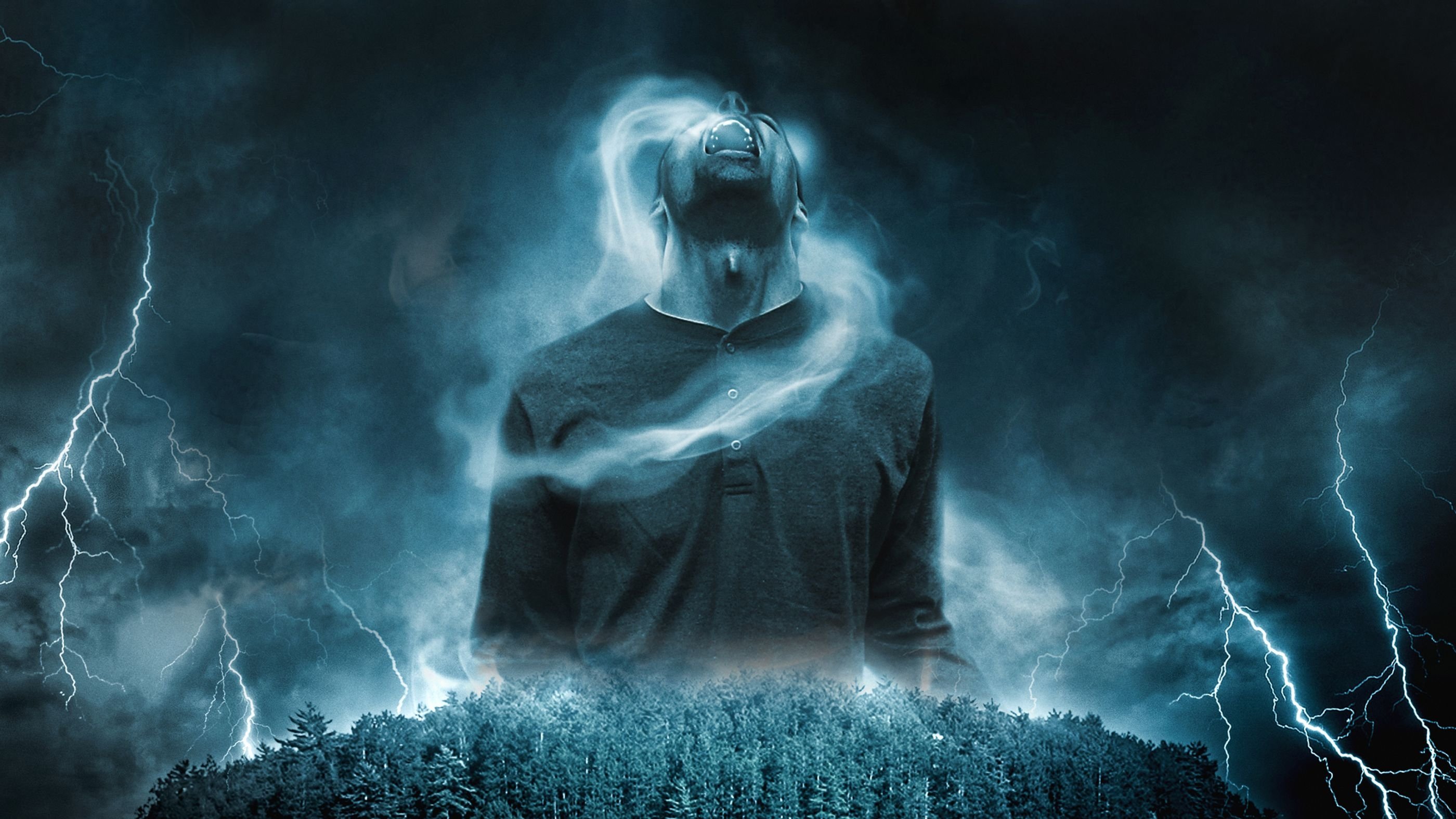 Ghost Storm Background