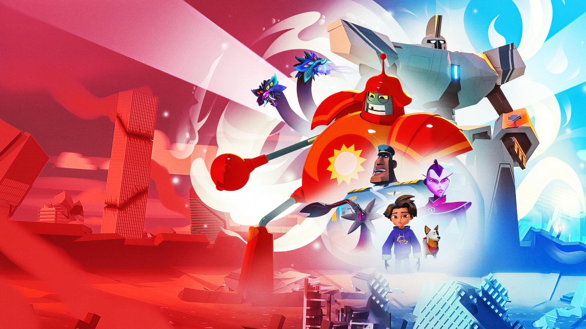 Super Giant Robot Brothers! Background