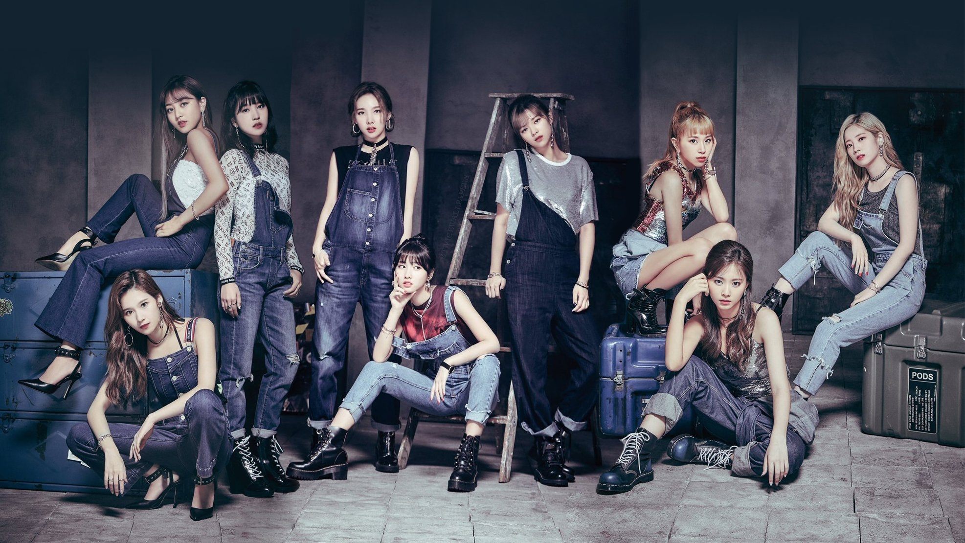 Twice 1st Arena Tour 2018 "BDZ" at Musashino Forest Sports Plaza Main Arena Background