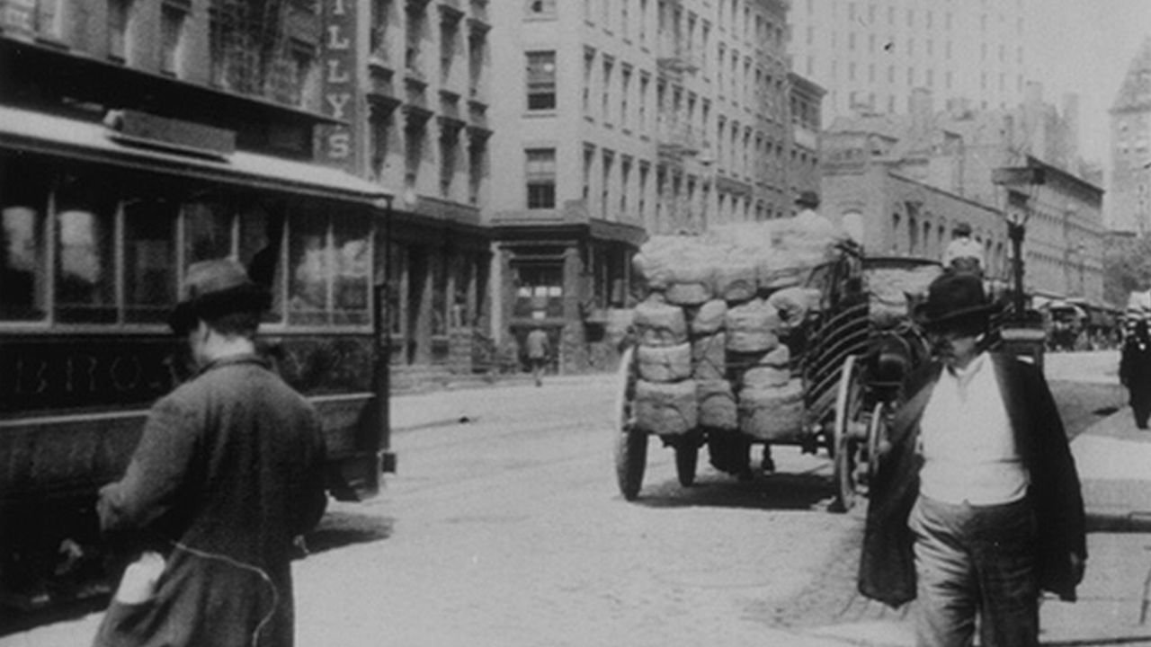 New York, Whitehall Street Background