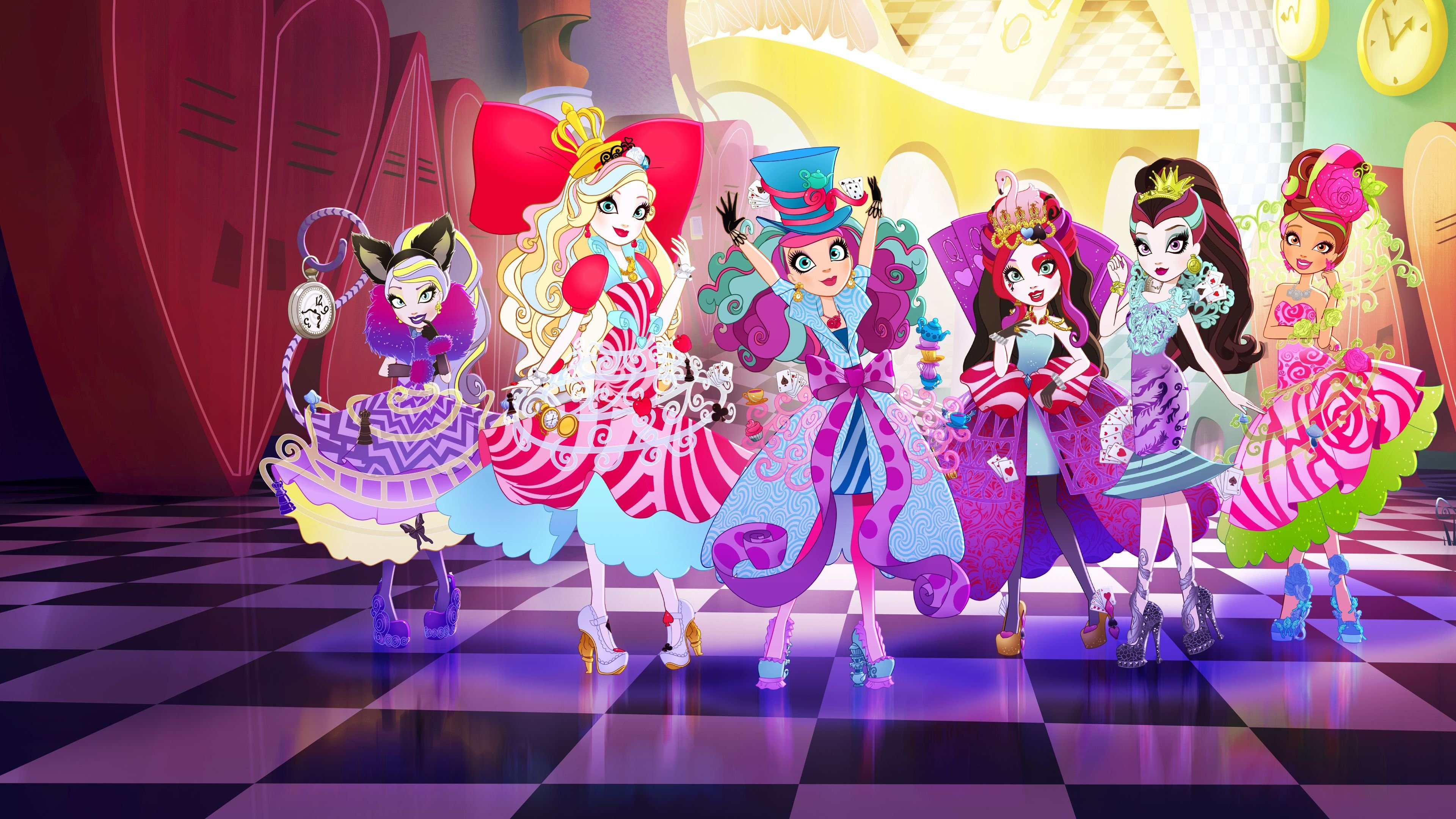 Ever After High: Way Too Wonderland Background