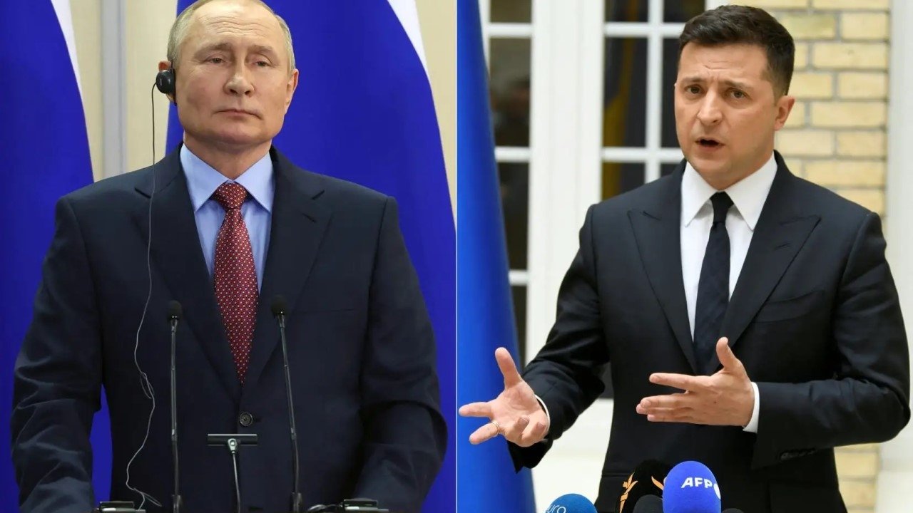 Das Duell - Selenskyj gegen Putin Background