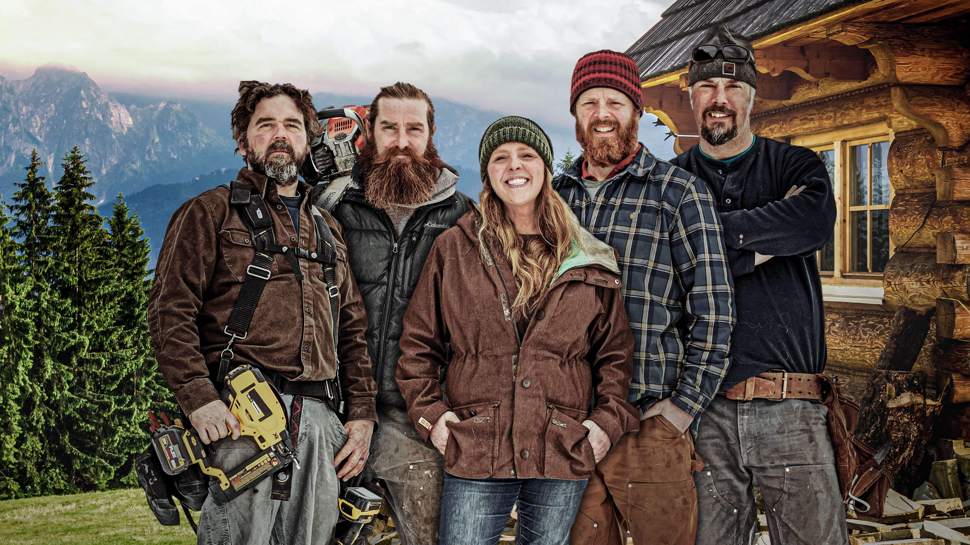 Maine Cabin Masters Background