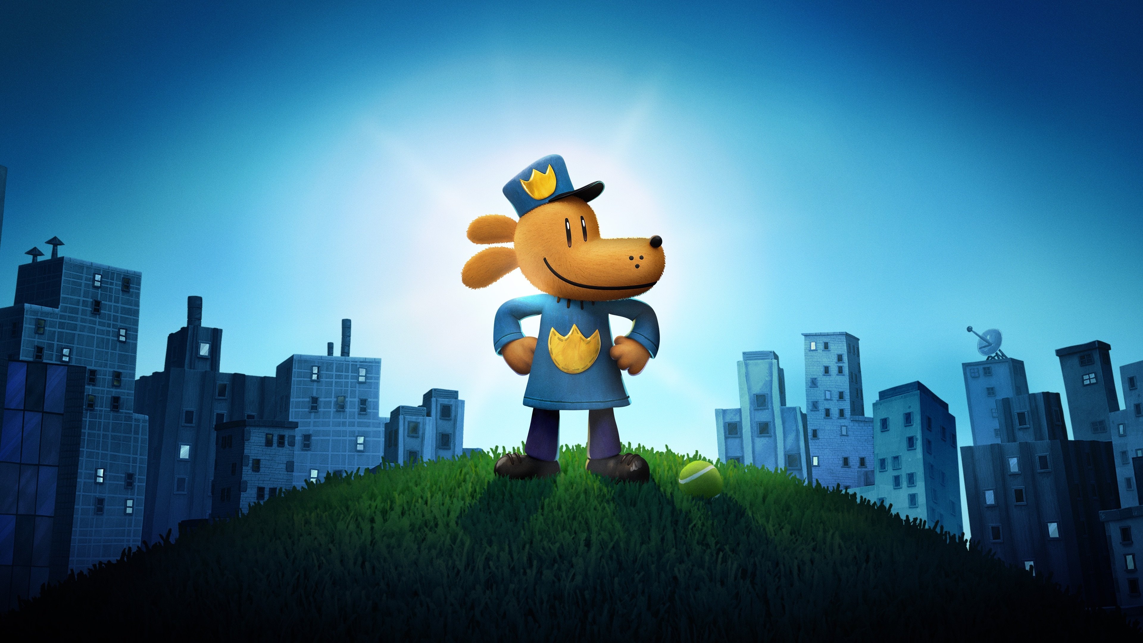 Dog Man Background