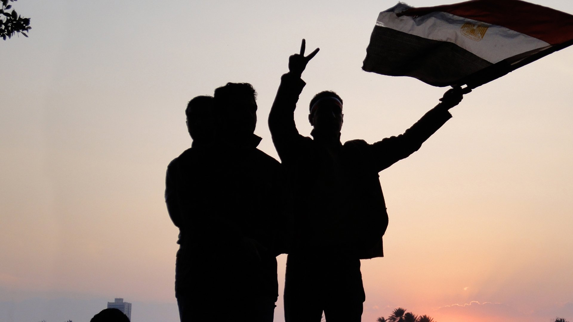 In Tahrir Square: 18 Days of Egypt's Unfinished Revolution Background