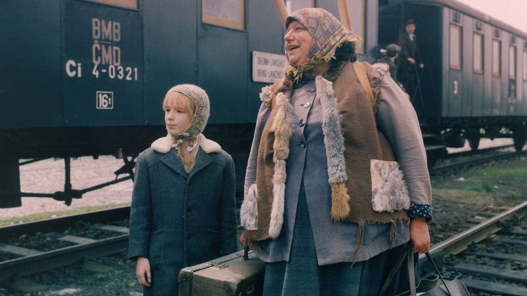 The Train of Childhood and Expectation Background