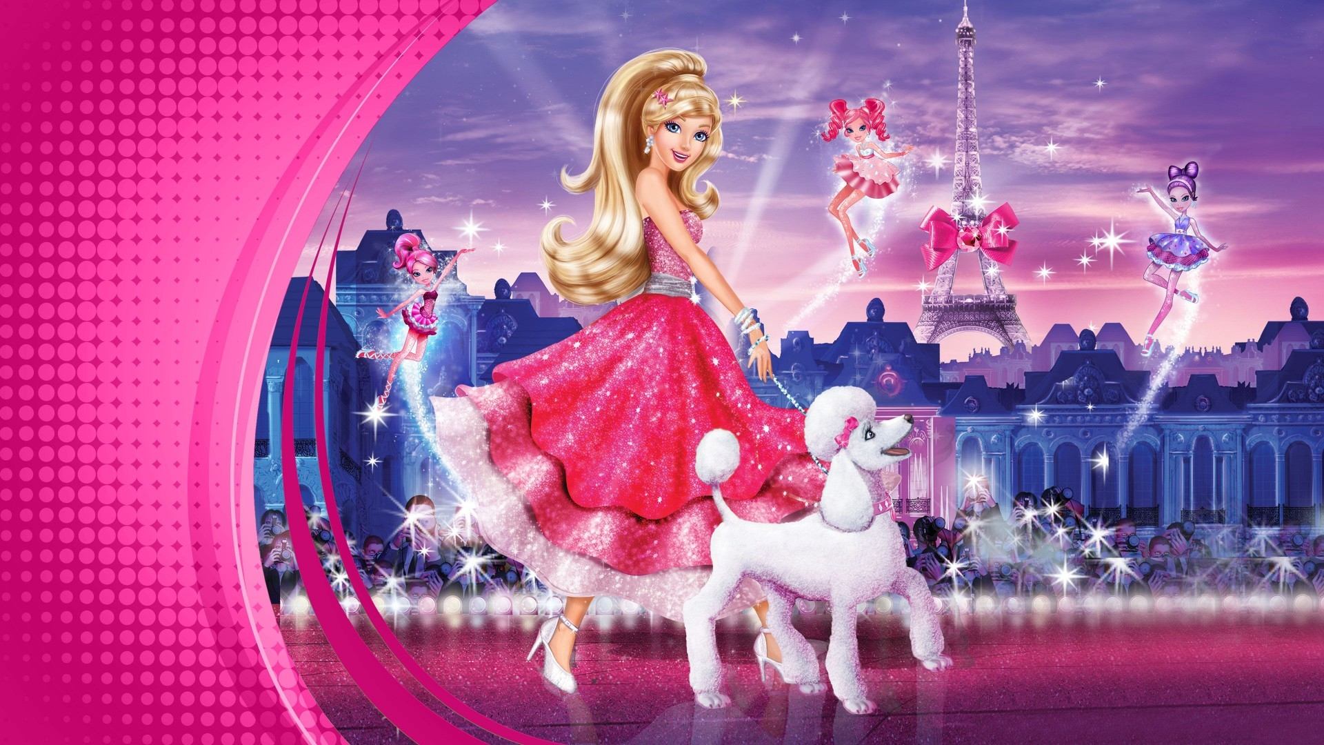 Barbie: A Fashion Fairytale Background