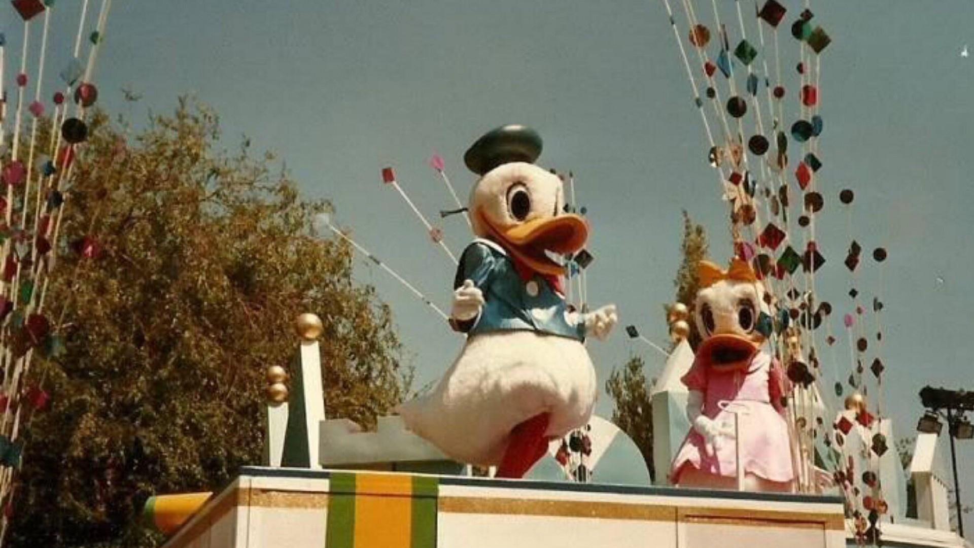 Donald Duck's 50th Birthday Background