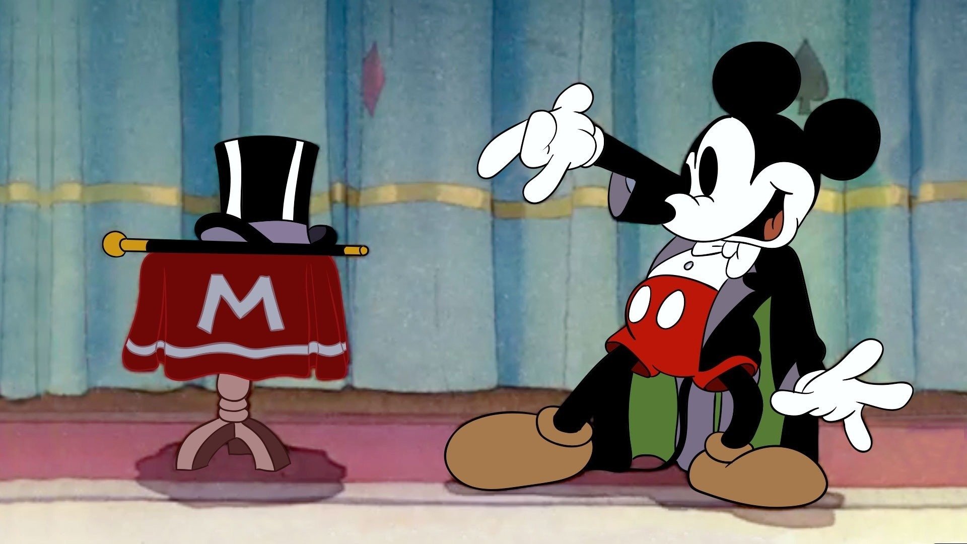 Magician Mickey Background