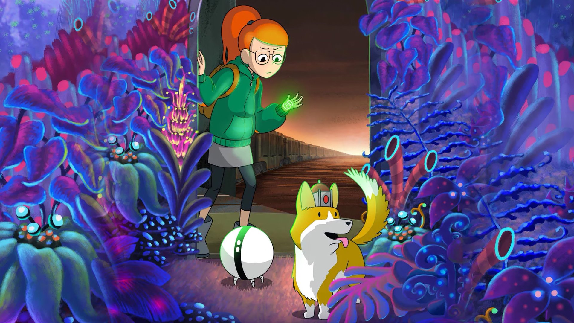 Infinity Train Background