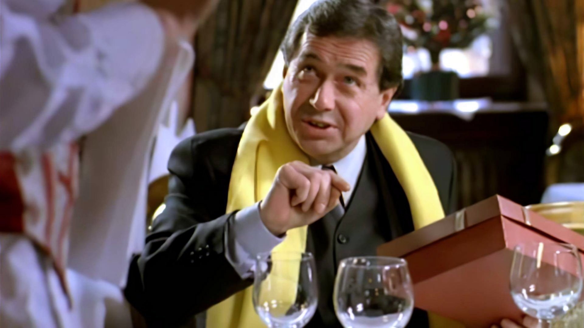 The Yellow Scarf Background