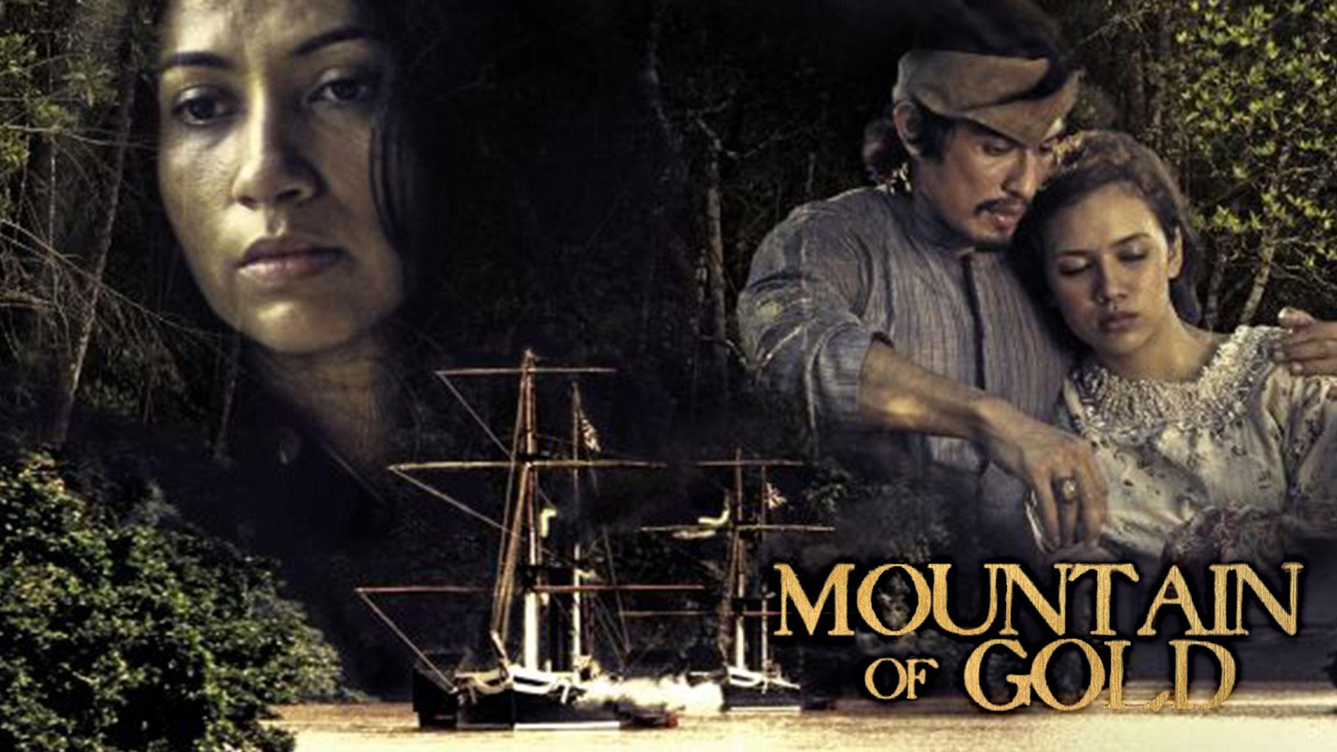 Mountain of Gold Background