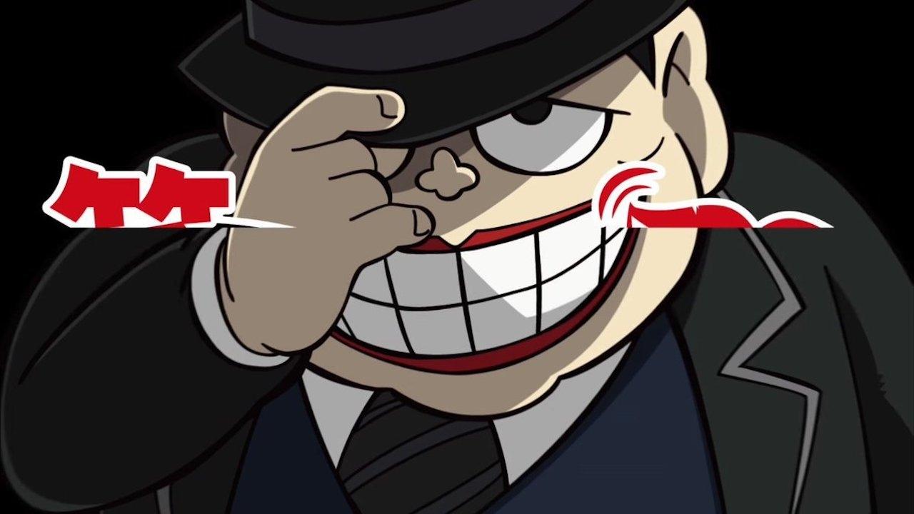 The Laughing Salesman NEW Background