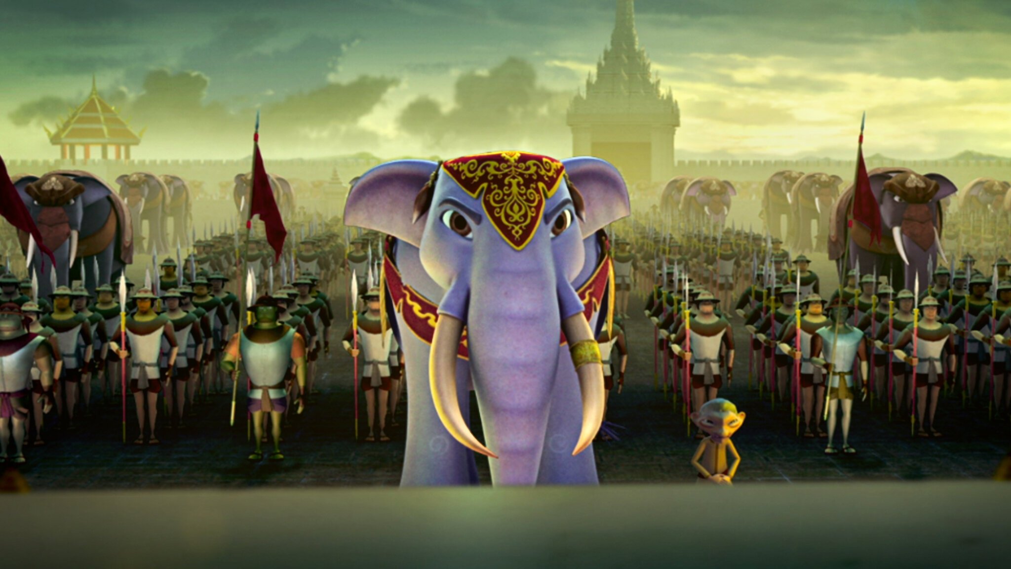 The Blue Elephant 2 Background