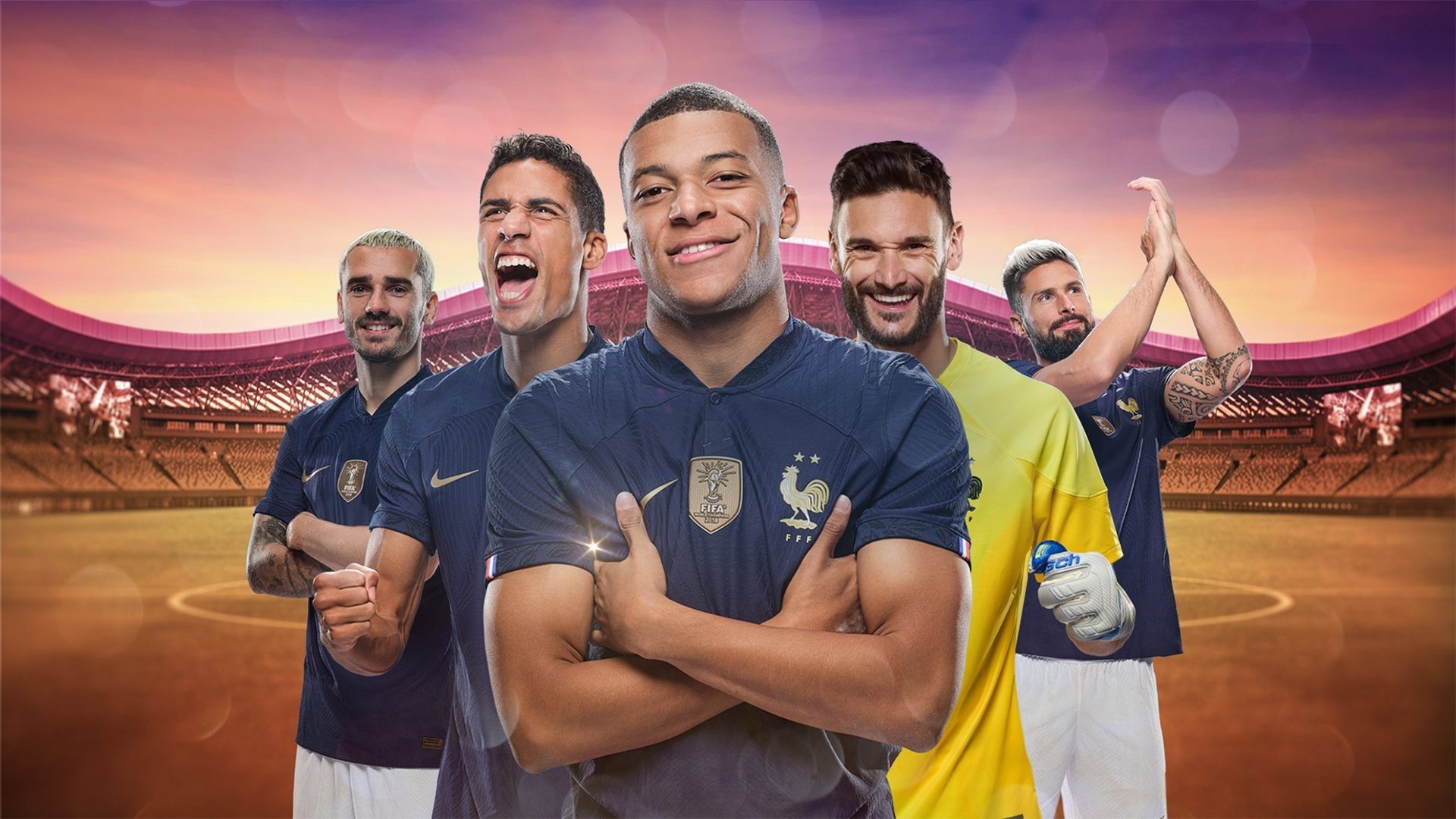 Merci les Bleus ! Background