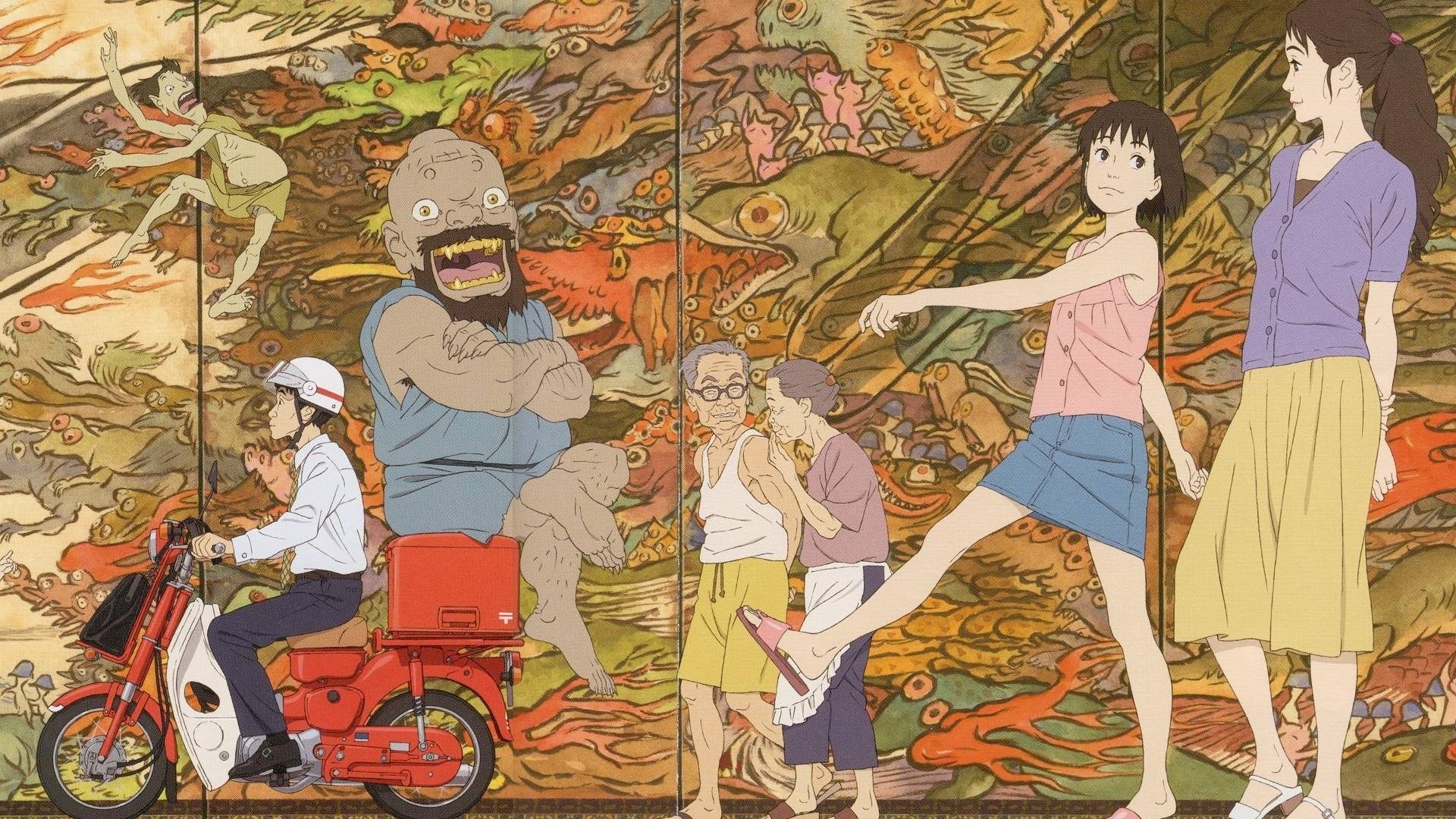 A Letter to Momo Background