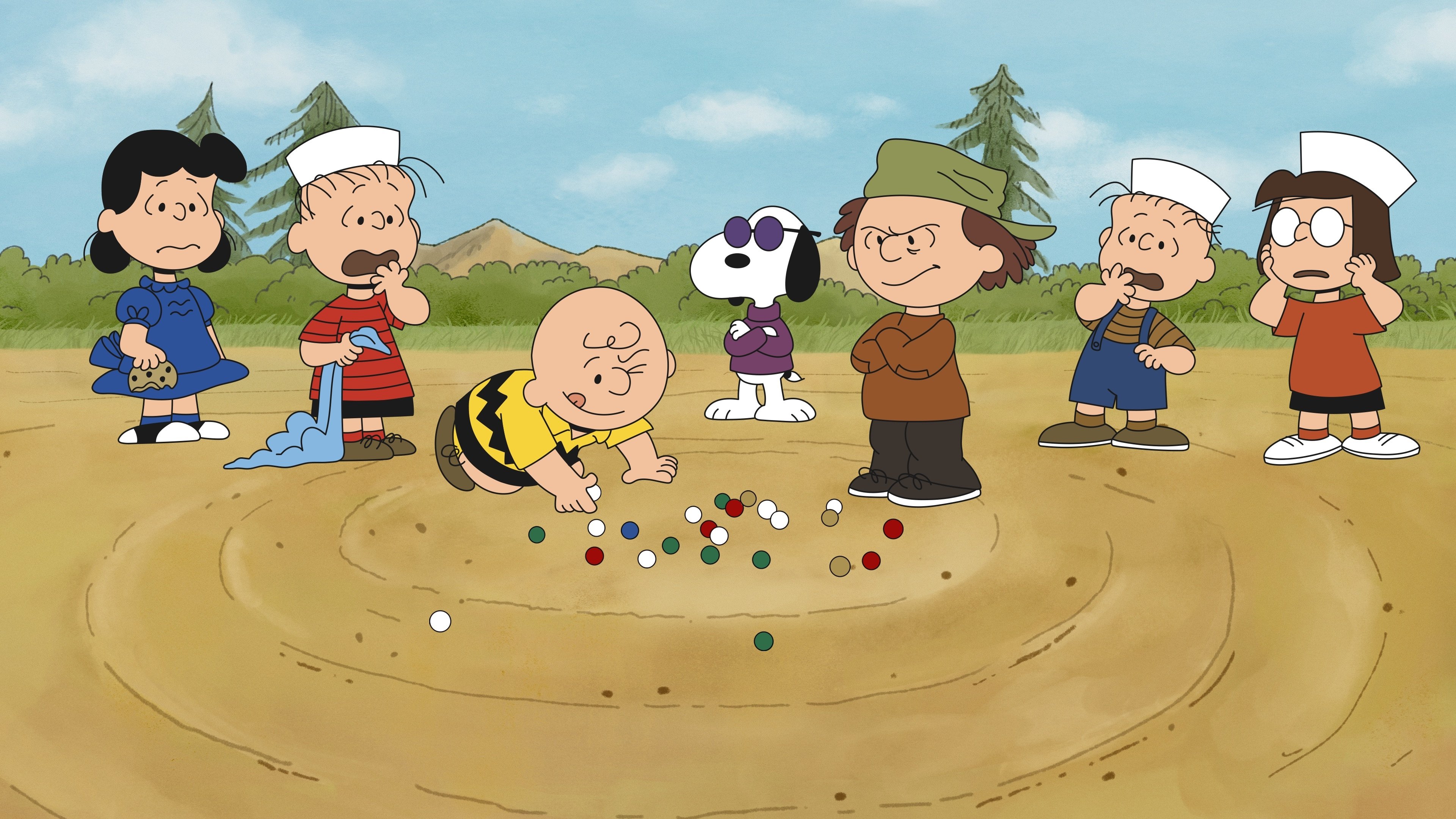 He's a Bully, Charlie Brown Background